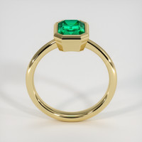 3.32 Ct. Emerald Ring, 18K Yellow Gold 3