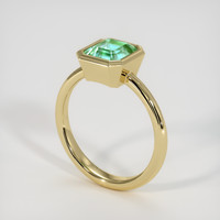 1.78 Ct. Emerald Ring, 18K Yellow Gold 2
