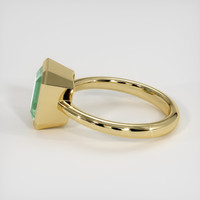 2.56 Ct. Emerald Ring, 18K Yellow Gold 4