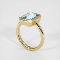 2.83 Ct. Gemstone Ring, 18K Yellow Gold 2