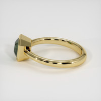 2.14 Ct. Sapphire Ring, 18K Yellow Gold 4