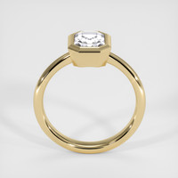 1.77 Ct. White Sapphire Ring, 18K Yellow Gold 3