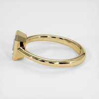 1.86 Ct. White Sapphire Ring, 18K Yellow Gold 4