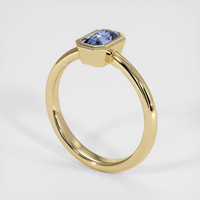 1.80 Ct. Blue Sapphire Ring, 18K Yellow Gold 2