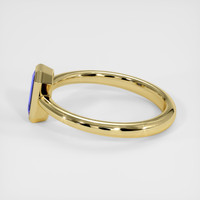 1.06 Ct. Sapphire Ring, 18K Yellow Gold 4