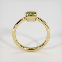 0.97 Ct. Sapphire Ring, 18K Yellow Gold 3