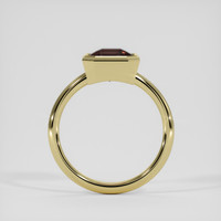 3.06 Ct. Brown Sapphire Ring, 18K Yellow Gold 3