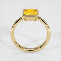 2.09 Ct. Sapphire Ring, 18K Yellow Gold 3