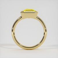 3.02 Ct. Yellow Sapphire Ring, 18K Yellow Gold 3