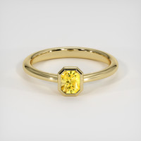 1.30 Ct. Sapphire Ring, 18K Yellow Gold 1