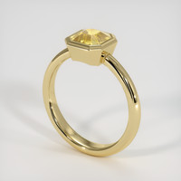 1.87 Ct. Yellow Sapphire Ring, 18K Yellow Gold 2