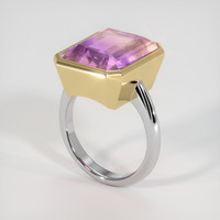 11.55 Ct. Gemstone Ring, 14K Yellow & White 2