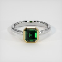 1.33 Ct. Gemstone Ring, 14K Yellow & White 1