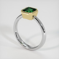 1.33 Ct. Gemstone Ring, 14K Yellow & White 2