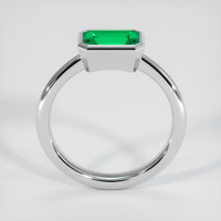 1.19 Ct. Emerald Ring, Platinum 950 3