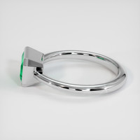 1.19 Ct. Emerald Ring, Platinum 950 4