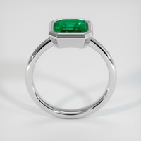 1.48 Ct. Emerald Ring, Platinum 950 3