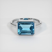 4.21 Ct. Gemstone Ring, Platinum 950 1