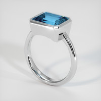 4.21 Ct. Gemstone Ring, Platinum 950 2