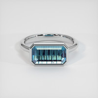 2.96 Ct. Gemstone Ring, Platinum 950 1