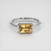 1.88 Ct. Gemstone Ring, Platinum 950 1