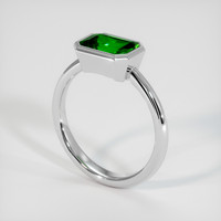 1.43 Ct. Gemstone Ring, Platinum 950 2