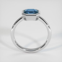 2.05 Ct. Sapphire Ring, Platinum 950 3