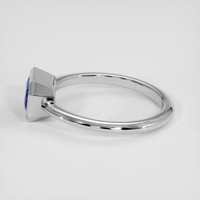 1.31 Ct. Blue Sapphire Ring, Platinum 950 4