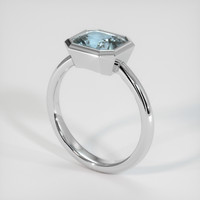 2.01 Ct. Sapphire Ring, Platinum 950 2