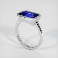 5.03 Ct. Sapphire Ring, Platinum 950 2