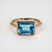 4.21 Ct. Gemstone Ring, 14K Rose Gold 1