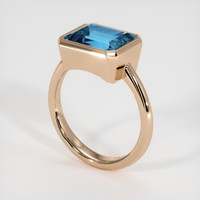 4.21 Ct. Gemstone Ring, 14K Rose Gold 2