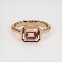 2.17 Ct. Gemstone Ring, 18K Rose Gold 1