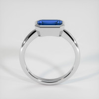 1.70 Ct. Blue Sapphire Ring, 10K White Gold 3