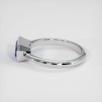 1.70 Ct. Blue Sapphire Ring, 10K White Gold 4