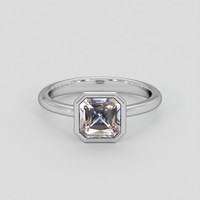 2.36 Ct. Bi Color / Parti Sapphire Ring, 10K White Gold 1