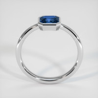 1.29 Ct. Blue Sapphire Ring, 10K White Gold 3