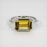 4.13 Ct. Gemstone Ring, 14K White Gold 1