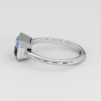 2.08 Ct. Gemstone Ring, 14K White Gold 4