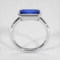 2.57 Ct. Blue Sapphire Ring, 14K White Gold 3