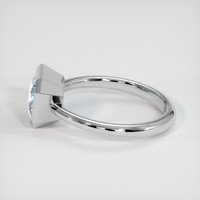 2.01 Ct. Sapphire Ring, 14K White Gold 4