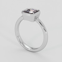 2.36 Ct. Bi Color / Parti Sapphire Ring, 14K White Gold 2