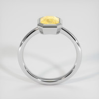 1.87 Ct. Yellow Sapphire Ring, 14K White Gold 3