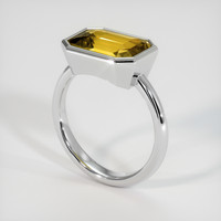 4.13 Ct. Gemstone Ring, 18K White Gold 2