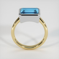 4.21 Ct. Gemstone Ring, 14K White & Yellow 3