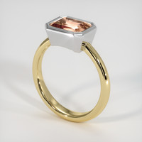 2.17 Ct. Gemstone Ring, 14K White & Yellow 2