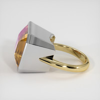 21.99 Ct. Gemstone Ring, 14K White & Yellow 4