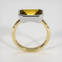 4.13 Ct. Gemstone Ring, 14K White & Yellow 3