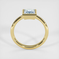 1.23 Ct. Greyish Blue Sapphire Ring, 10K Yellow Gold 3