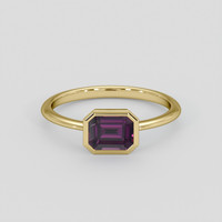1.67 Ct. Purple Spinel Ring, 10K Yellow Gold 1